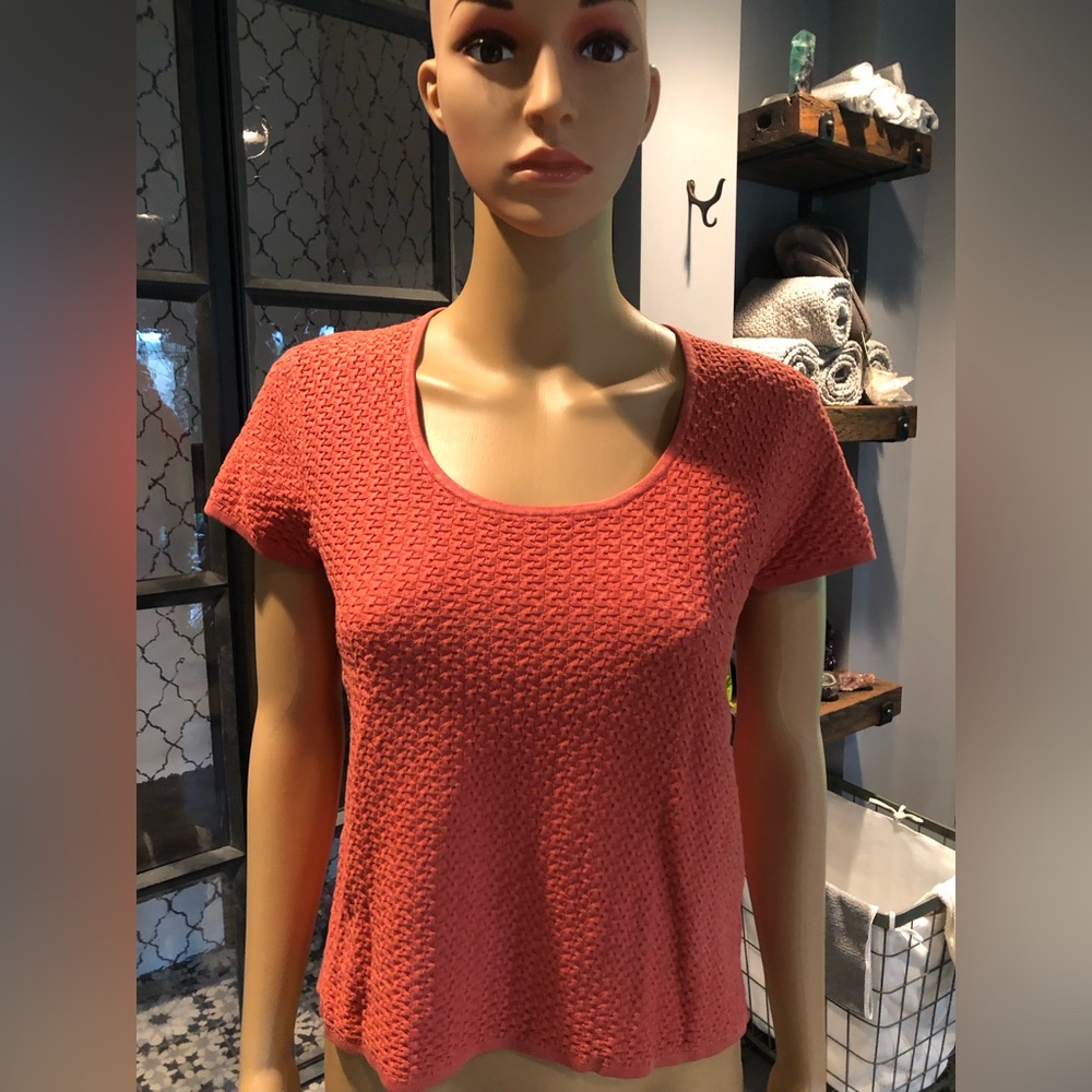 Sigrid Olsen short sleeved top.